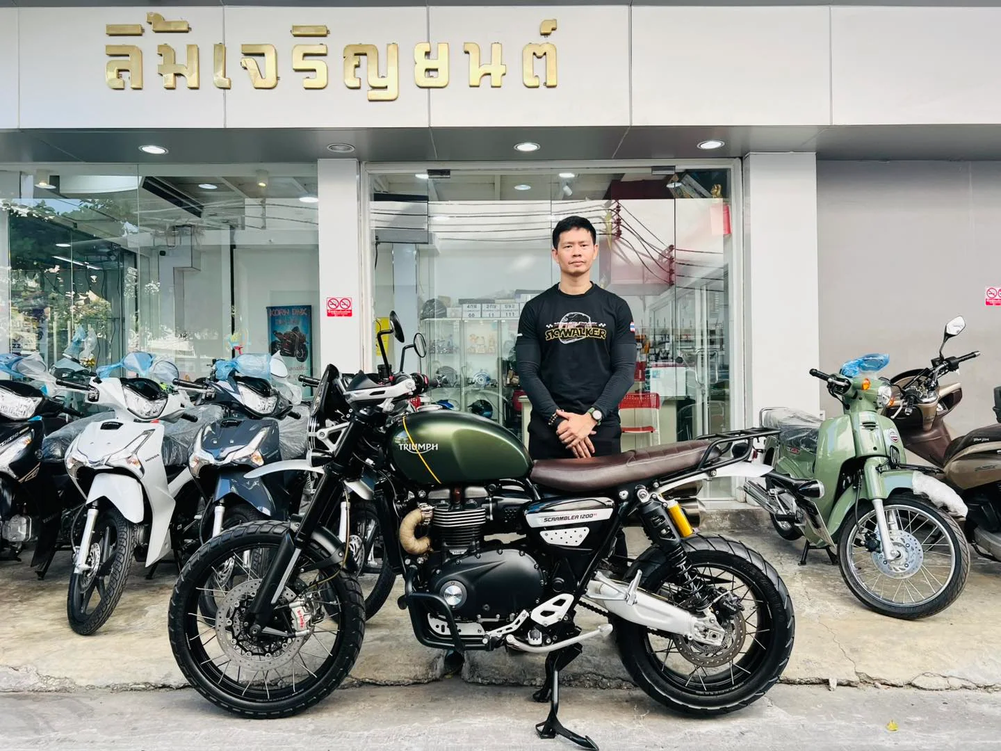 KORN DNK Bangkok verified handover record, Sport Touring delivery frame 13