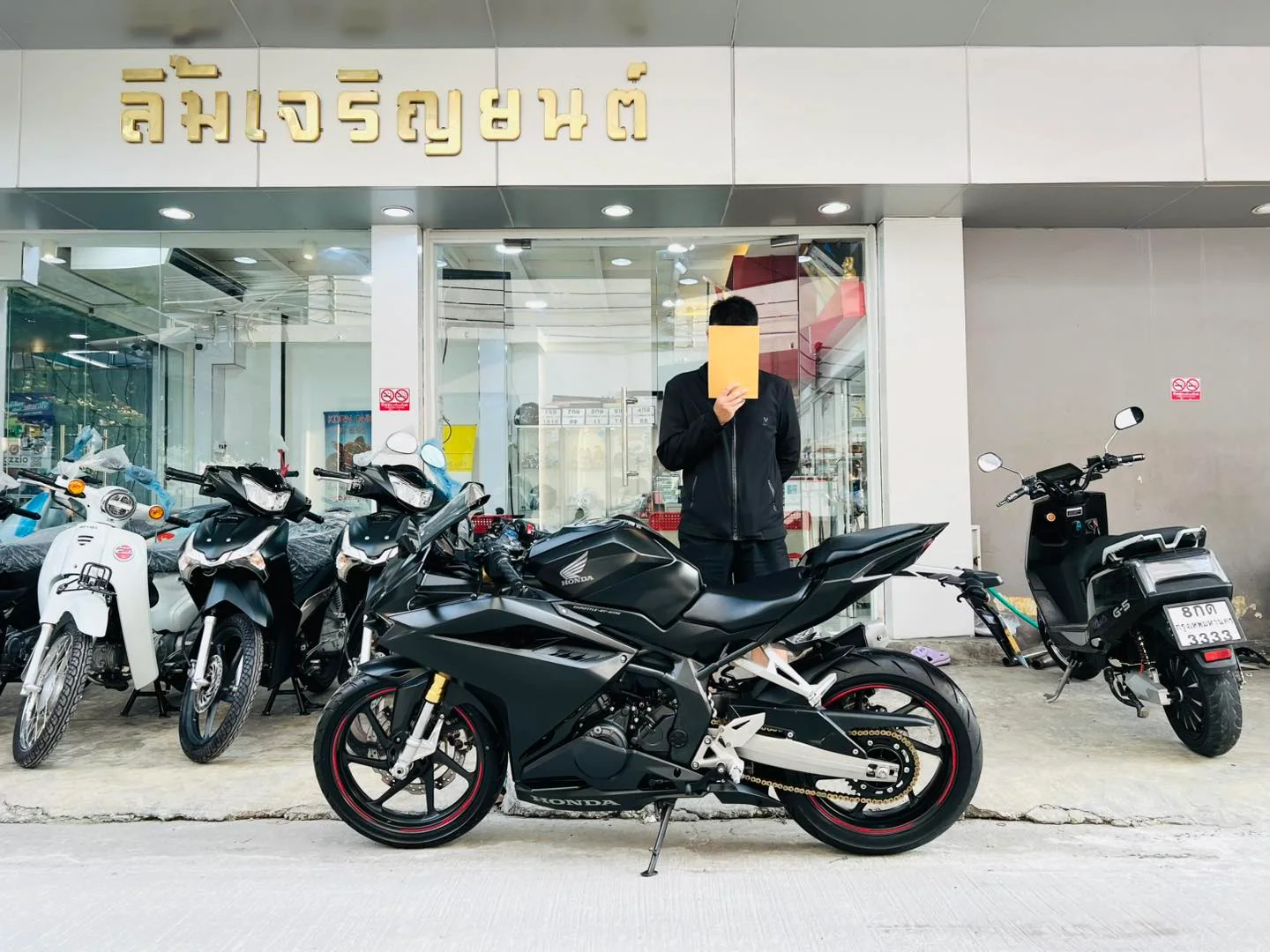 KORN DNK Bangkok verified handover record, Maxi Scooter delivery frame 15
