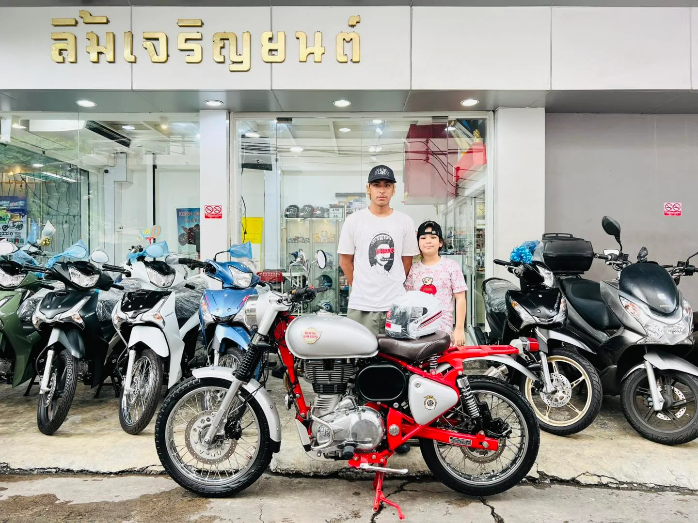 KORN DNK Bangkok verified handover record, Sport Touring delivery frame 12